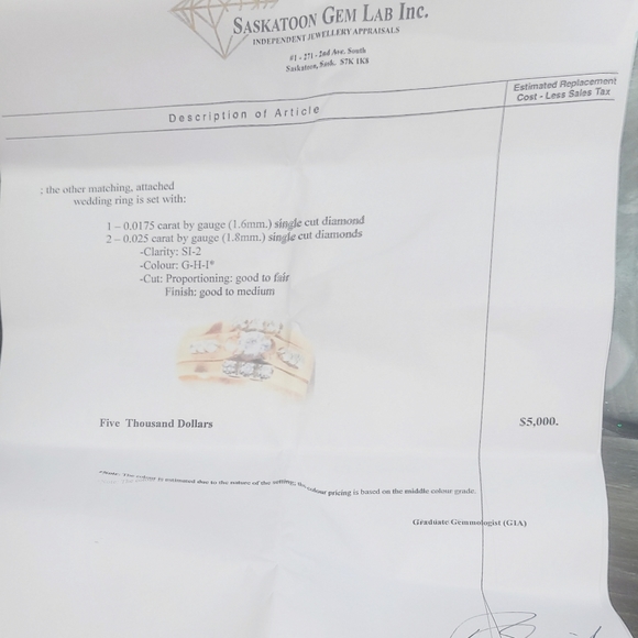 14K Diamond Ring - Picture 5 of 5